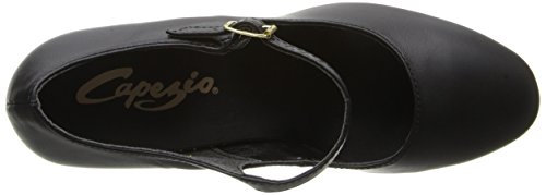 Capezio Women's Manhattan Character Shoe, Black, 11 Wide - Image 5