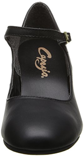 Capezio Women's Manhattan Character Shoe, Black, 11 Wide - Image 8