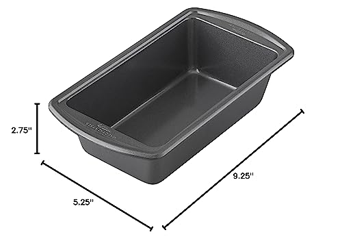 Wilton Advance Select Premium Non-Stick Loaf Pan, 9.25 x 5.25 Inches, Steel, Silver - Image 2
