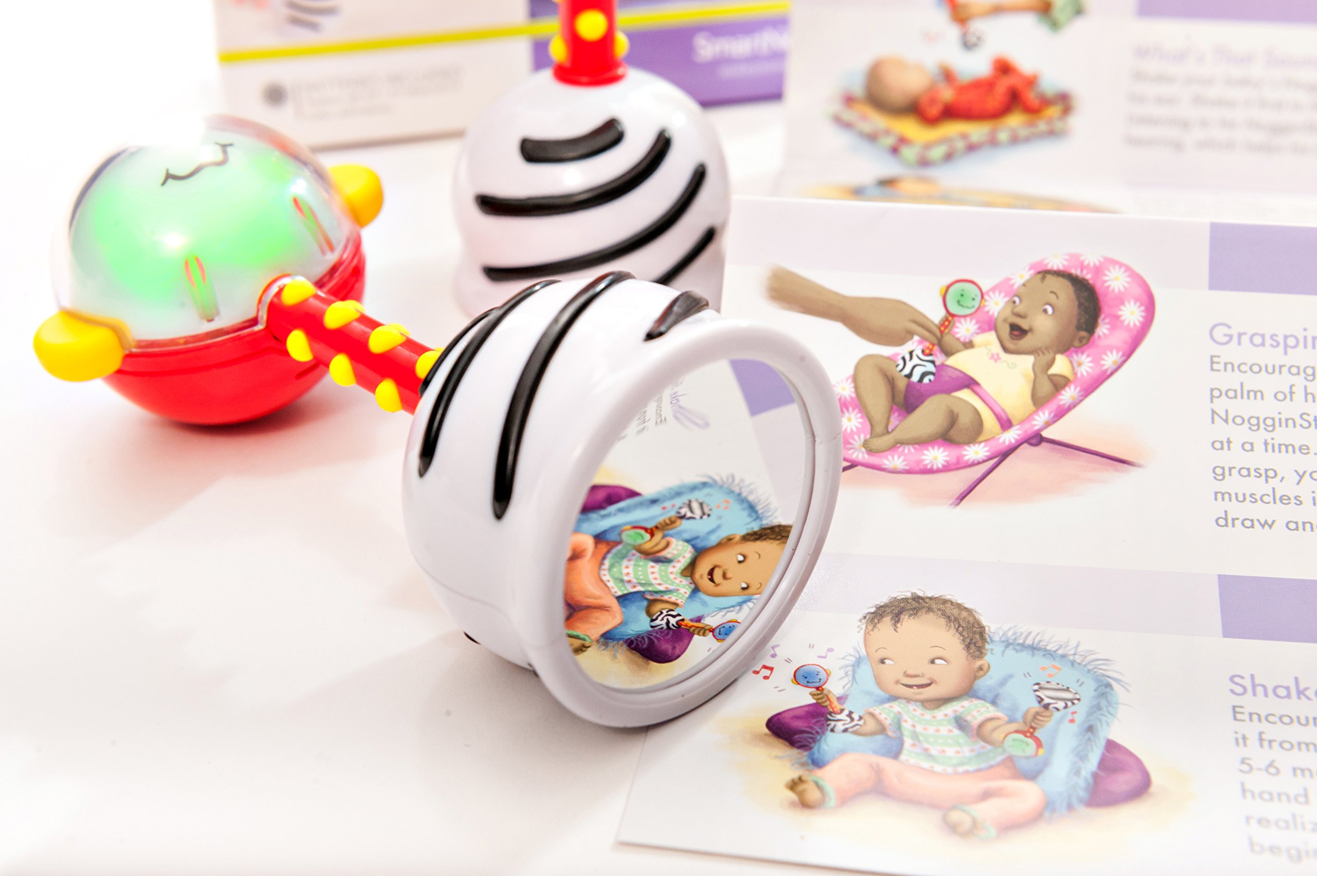 SmartNoggin NogginStik Developmental Light-Up Rattle - Encourage Developmental Milestones from Infant - 12 months - Image 6